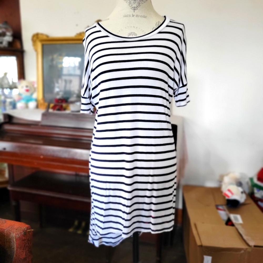 Cute women's striped dress